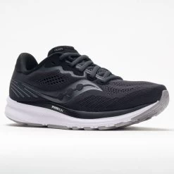 Saucony Ride 14 Women's Charcoal/Black -Sports Shoes Store 046462 5