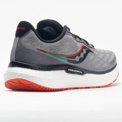 Saucony Triumph 19 Men's Alloy/Fire -Sports Shoes Store 046948 6