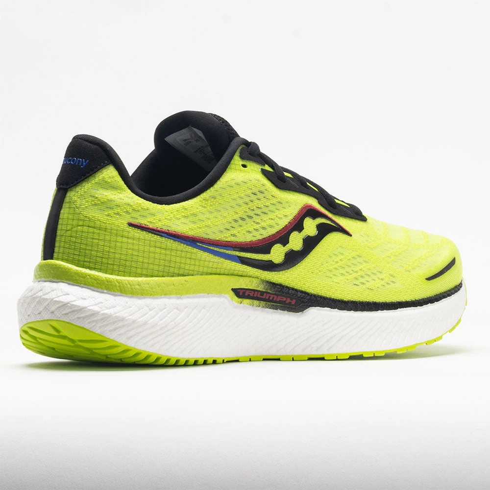 Saucony Triumph 19 Men's Acid/Blue Raz 8 Saucony Triumph 19 Men's Acid/Blue Raz - Image 6