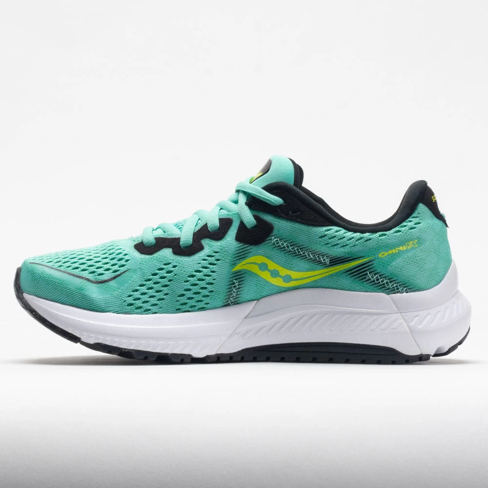 Saucony Omni 20 Women's Cool Mint/Acid 4 Saucony Omni 20 Women's Cool Mint/Acid - Image 2