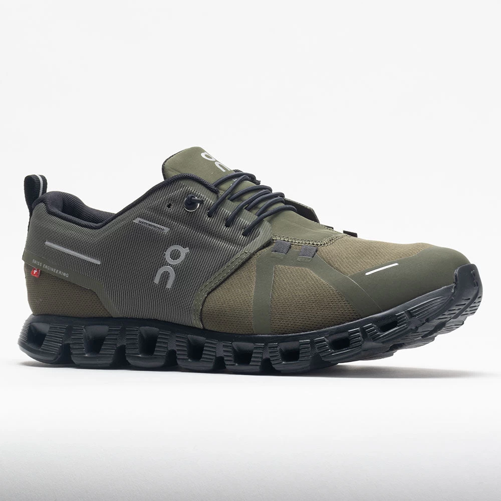 On Running On Cloud 5 Waterproof Men's Olive/Black 7 On Running On Cloud 5 Waterproof Men's Olive/Black - Image 5