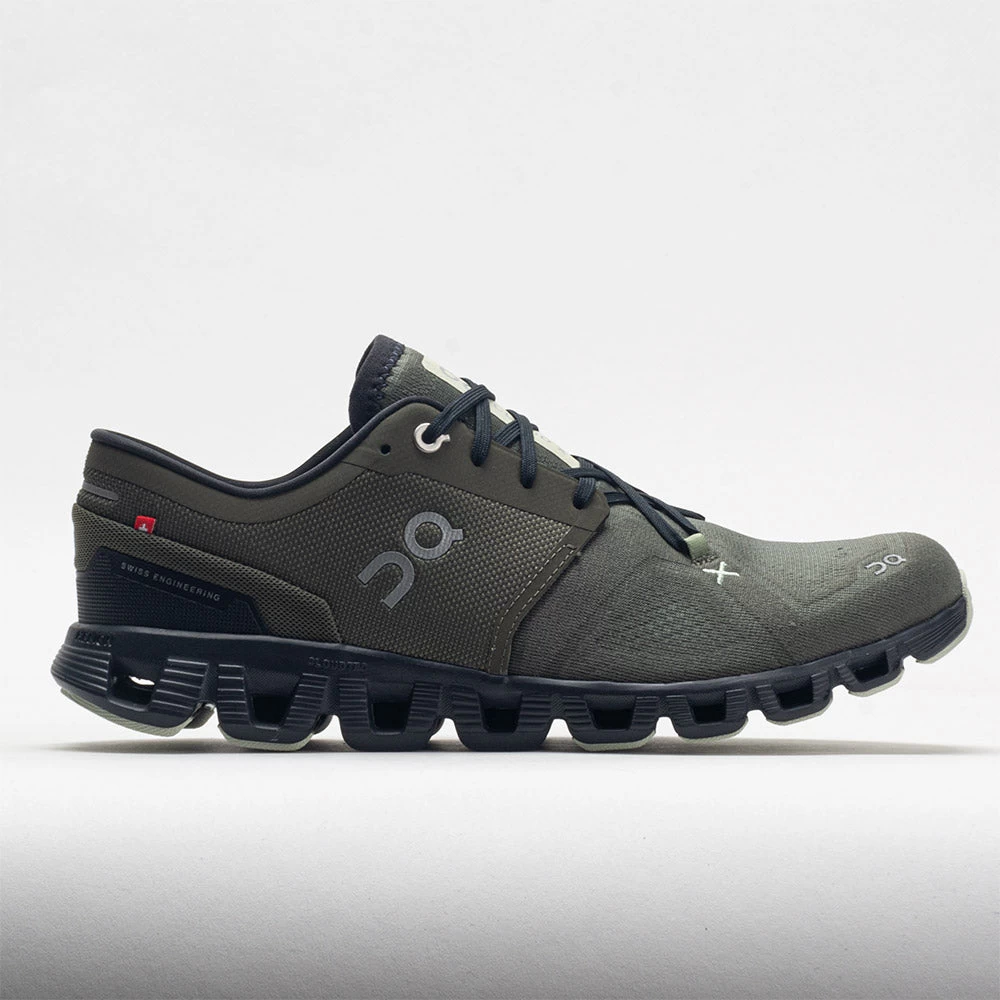 On Running On Cloud X 3 Men's Olive/Reseda 3 On Running On Cloud X 3 Men's Olive/Reseda