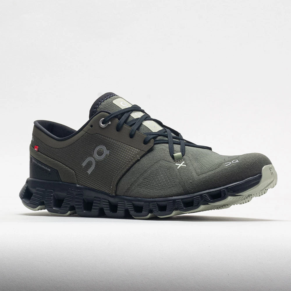 On Running On Cloud X 3 Men's Olive/Reseda 7 On Running On Cloud X 3 Men's Olive/Reseda - Image 5