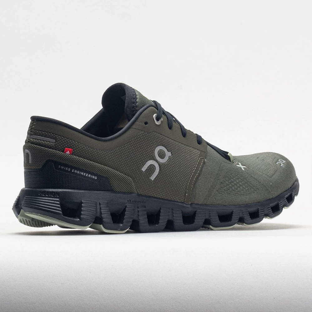 On Running On Cloud X 3 Men's Olive/Reseda 8 On Running On Cloud X 3 Men's Olive/Reseda - Image 6