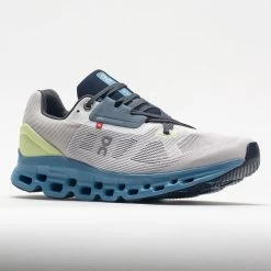 On Running On Cloudstratus Men's Frost/Niagara -Sports Shoes Store 048820 5