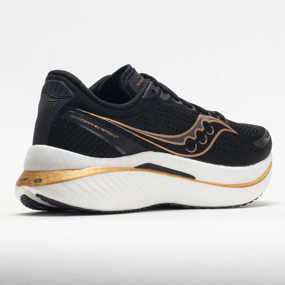 Saucony Endorphin Speed 3 Women's Black/Goldstruck 7 Saucony Endorphin Speed 3 Women's Black/Goldstruck - Image 6