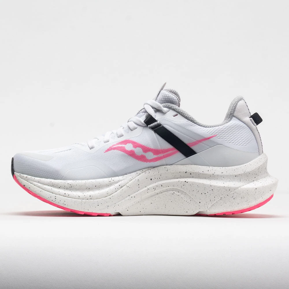 Saucony Tempus Women's White/VIZI Pink 4 Saucony Tempus Women's White/VIZI Pink - Image 2