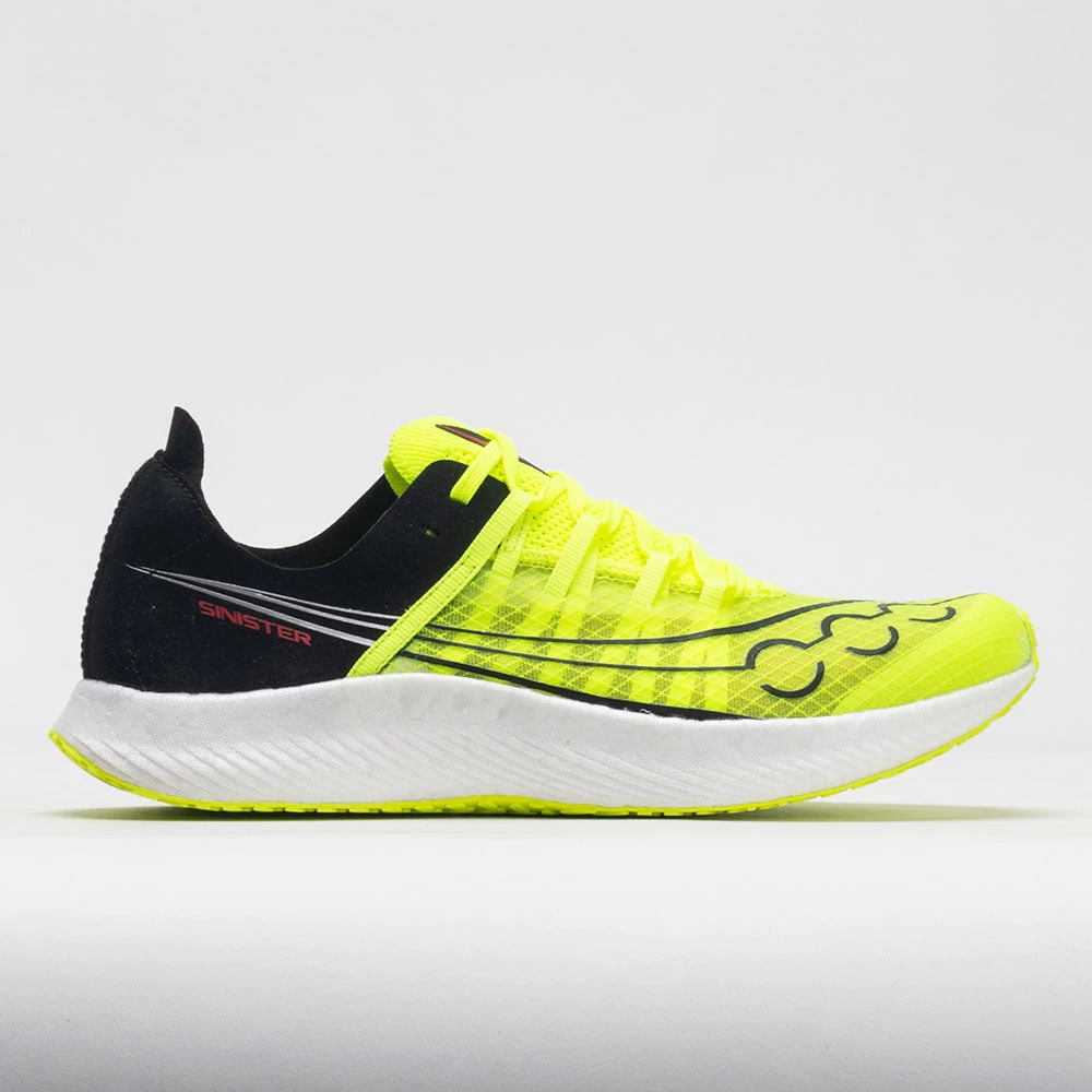 Saucony Sinister Men's Citron/Black 3 Saucony Sinister Men's Citron/Black