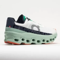 On Running On Cloudmonster Men's Undyed White/Creek -Sports Shoes Store 049725 6