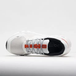 On Running On Cloudrunner Men's Undyed White/Flame -Sports Shoes Store 049729 2