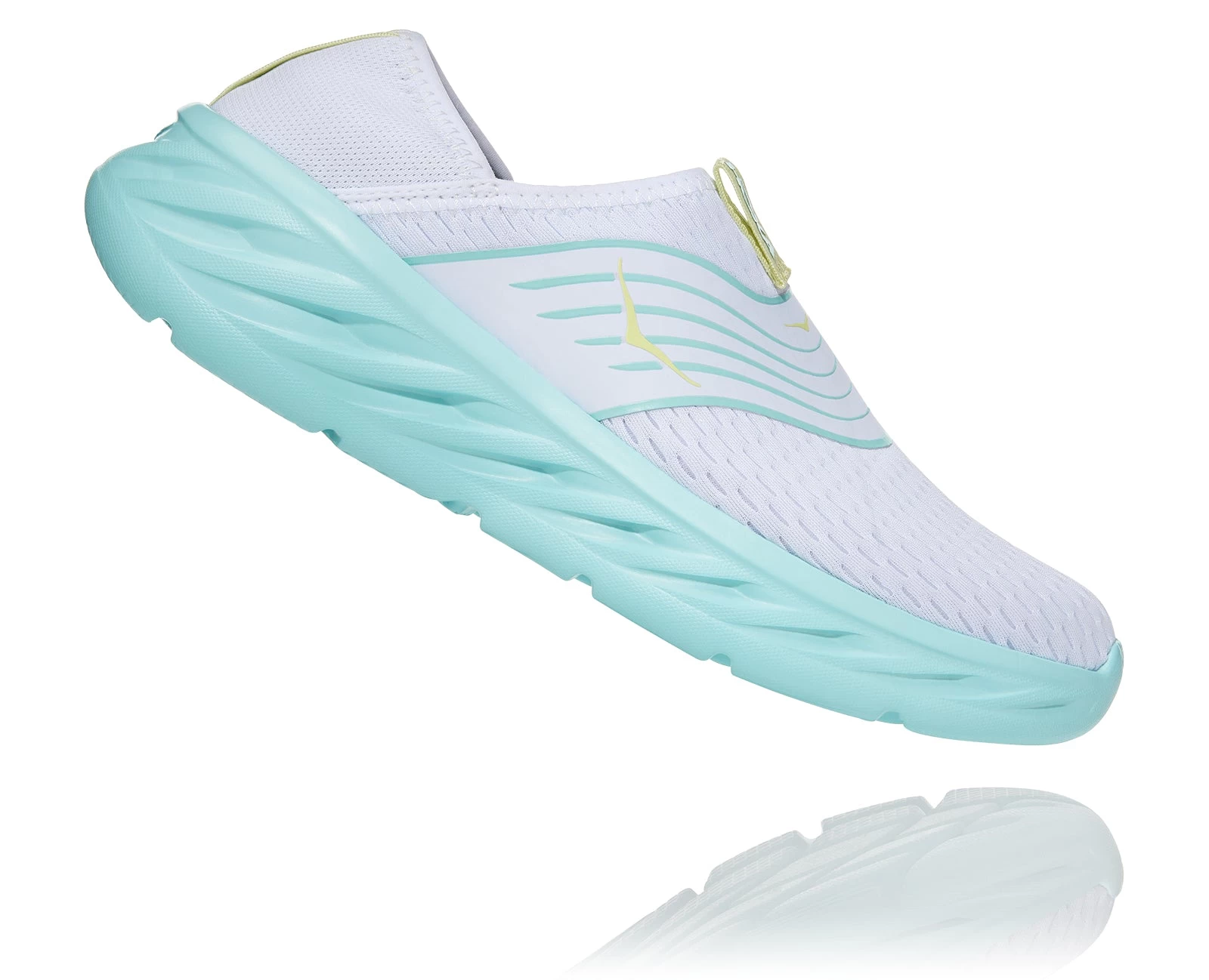 Hoka Women's Ora Recovery Shoe (WBTN - White/Blue Tint) 4 Hoka Women's Ora Recovery Shoe (WBTN - White/Blue Tint) - Image 2