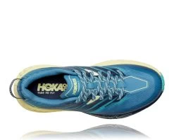 Hoka Women's Speedgoat 4 (PBLG - Provincial Blue/Luminary Green) -Sports Shoes Store 1106527 PBLG 5