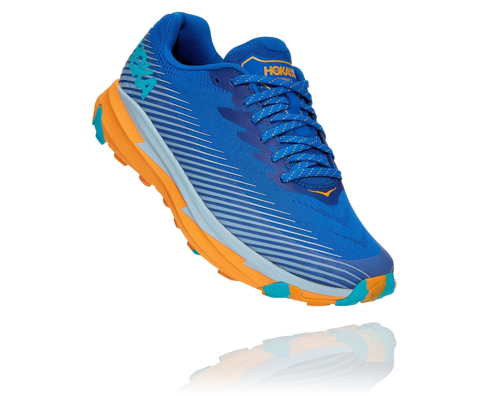 Hoka Men's Torrent 2 (TSSF - Turkish Sea/Saffron) 3 Hoka Men's Torrent 2 (TSSF - Turkish Sea/Saffron)