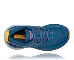 Hoka Women's Stinson ATR 6 (MBSF - Moroccan Blue/Saffron) -Sports Shoes Store 1110507 MBSF 5