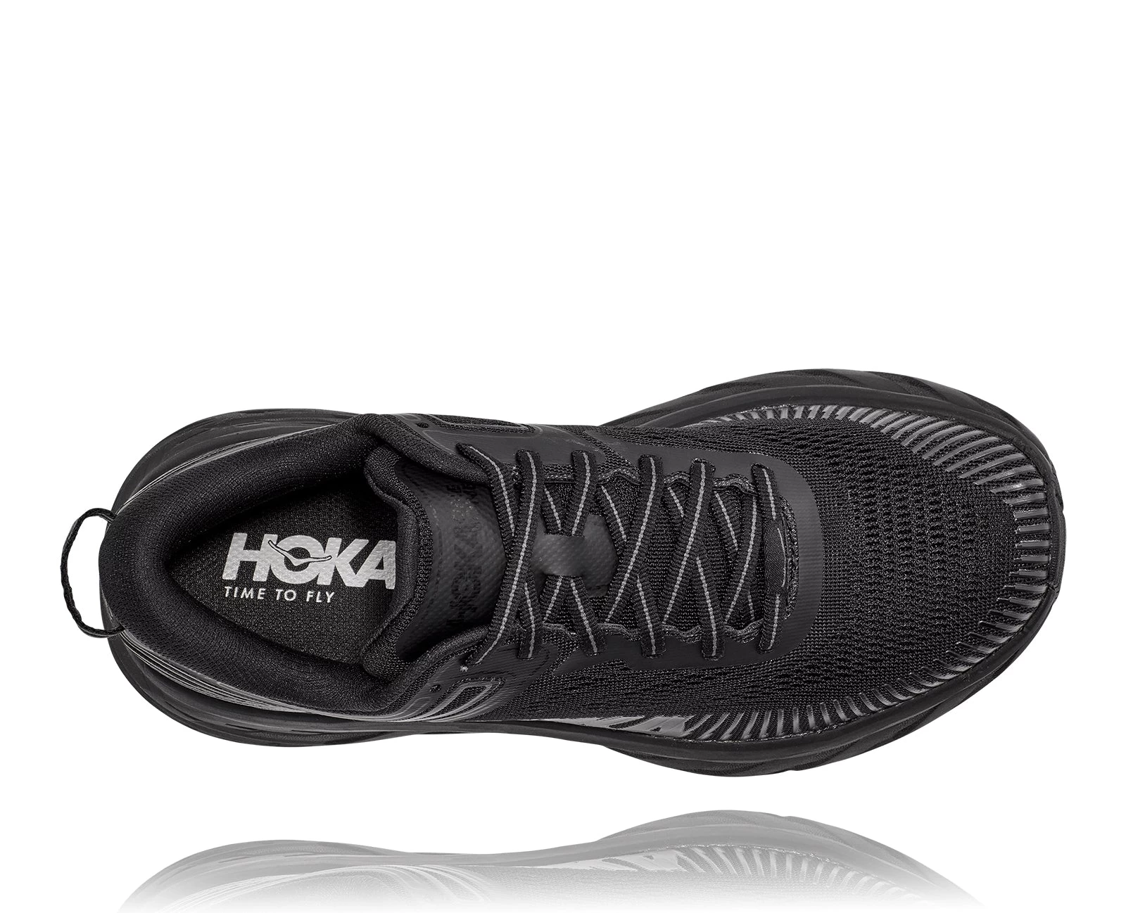 Hoka Women's Bondi 7 (BBLC - Black/Black) 8 Hoka Women's Bondi 7 (BBLC - Black/Black) - Image 6
