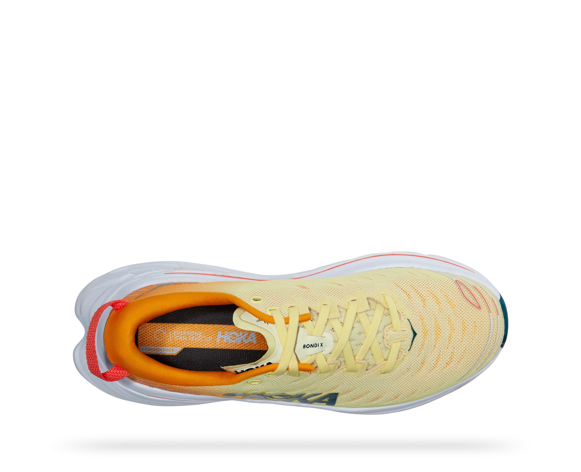 Hoka Men's Bondi X (YPRY - Yellow Pear/Radiant Yellow) 7 Hoka Men's Bondi X (YPRY - Yellow Pear/Radiant Yellow) - Image 5