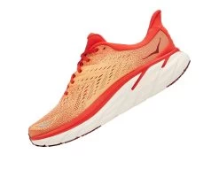 Hoka Men's Clifton 8 (FBOR - Fiesta/Blazing Orange) -Sports Shoes Store 1119393 FBOR 4