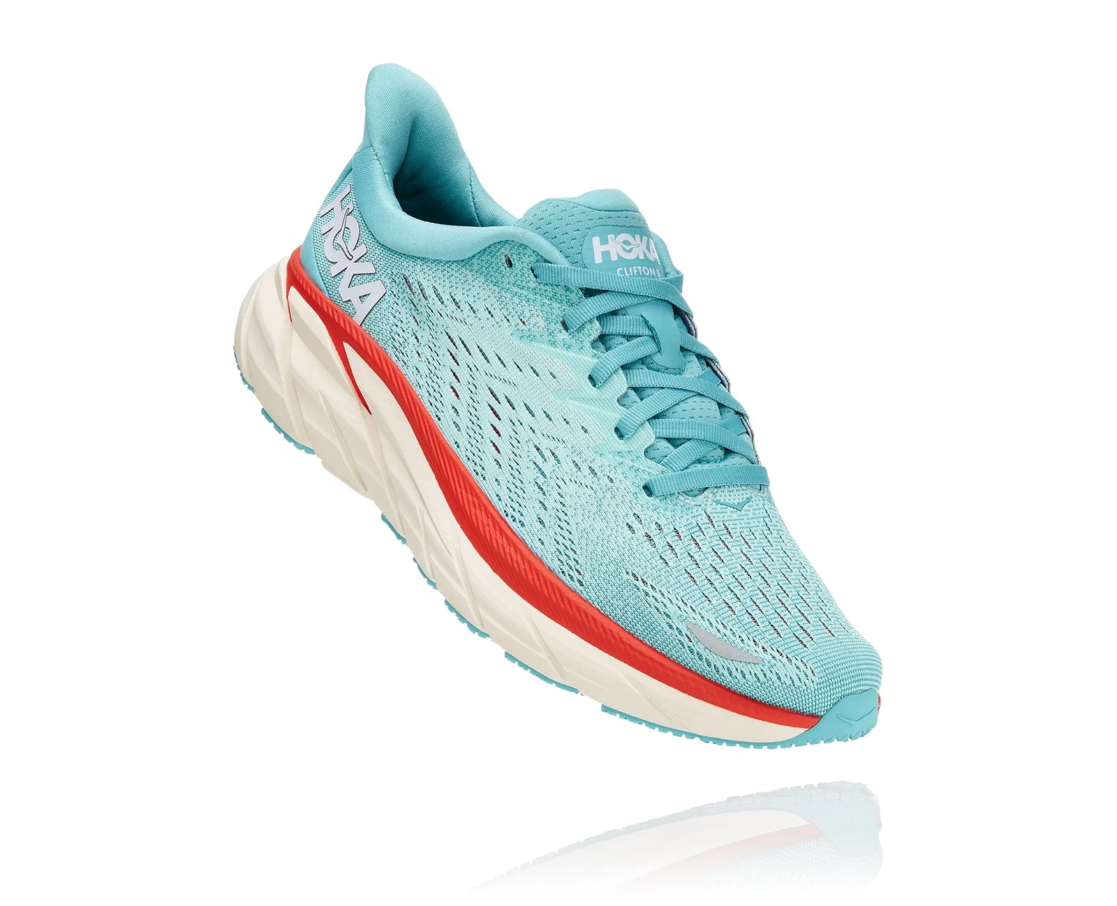 Hoka Women's Clifton 8 (AEBL - Aquarelle/Eggshell Blue) 3 Hoka Women's Clifton 8 (AEBL - Aquarelle/Eggshell Blue)