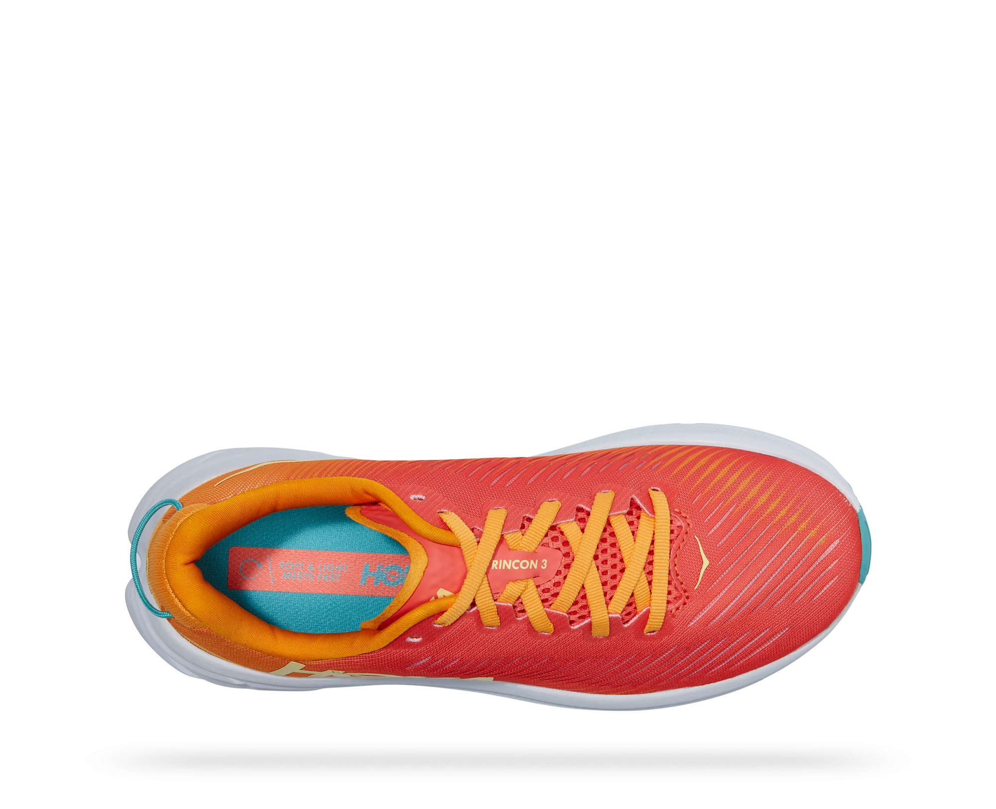 Hoka Women's Rincon 3 (CRYW - Camellia/Radiant Yellow) 7 Hoka Women's Rincon 3 (CRYW - Camellia/Radiant Yellow) - Image 5