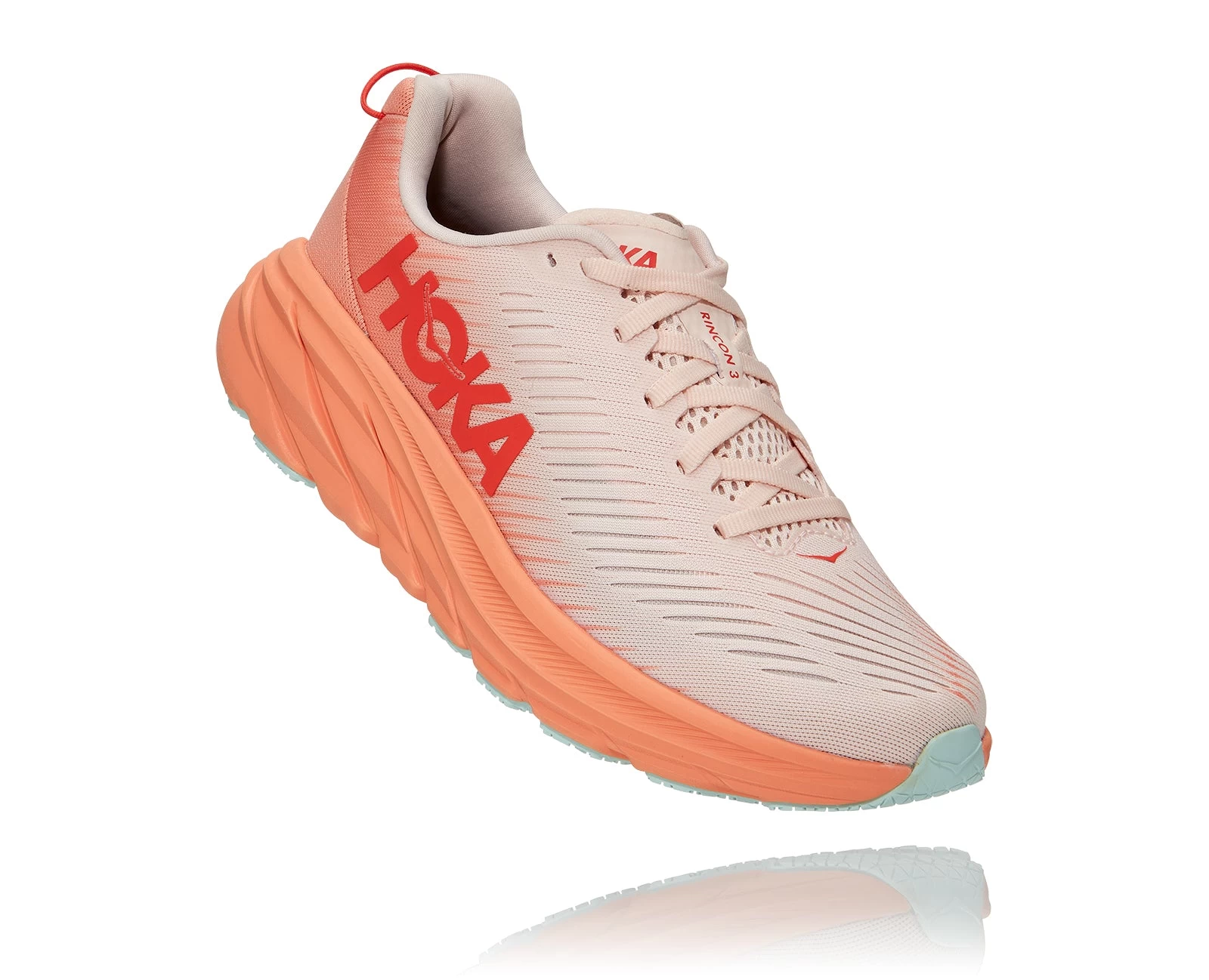 Hoka Women's Rincon 3 (SPCN - Silver Peony/Cantaloupe) 3 Hoka Women's Rincon 3 (SPCN - Silver Peony/Cantaloupe)
