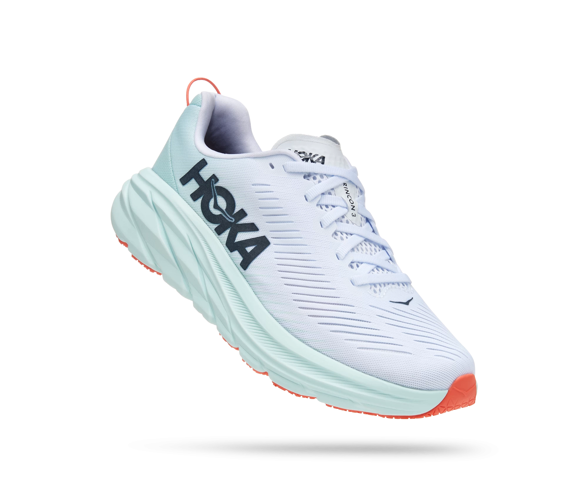 Hoka Women's Rincon 3 (WBGL - White/Blue Glass) 3 Hoka Women's Rincon 3 (WBGL - White/Blue Glass)