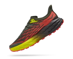 Hoka Men's Speedgoat 5 (TFST - Thyme/Fiesta) -Sports Shoes Store 1123159 TFST 4