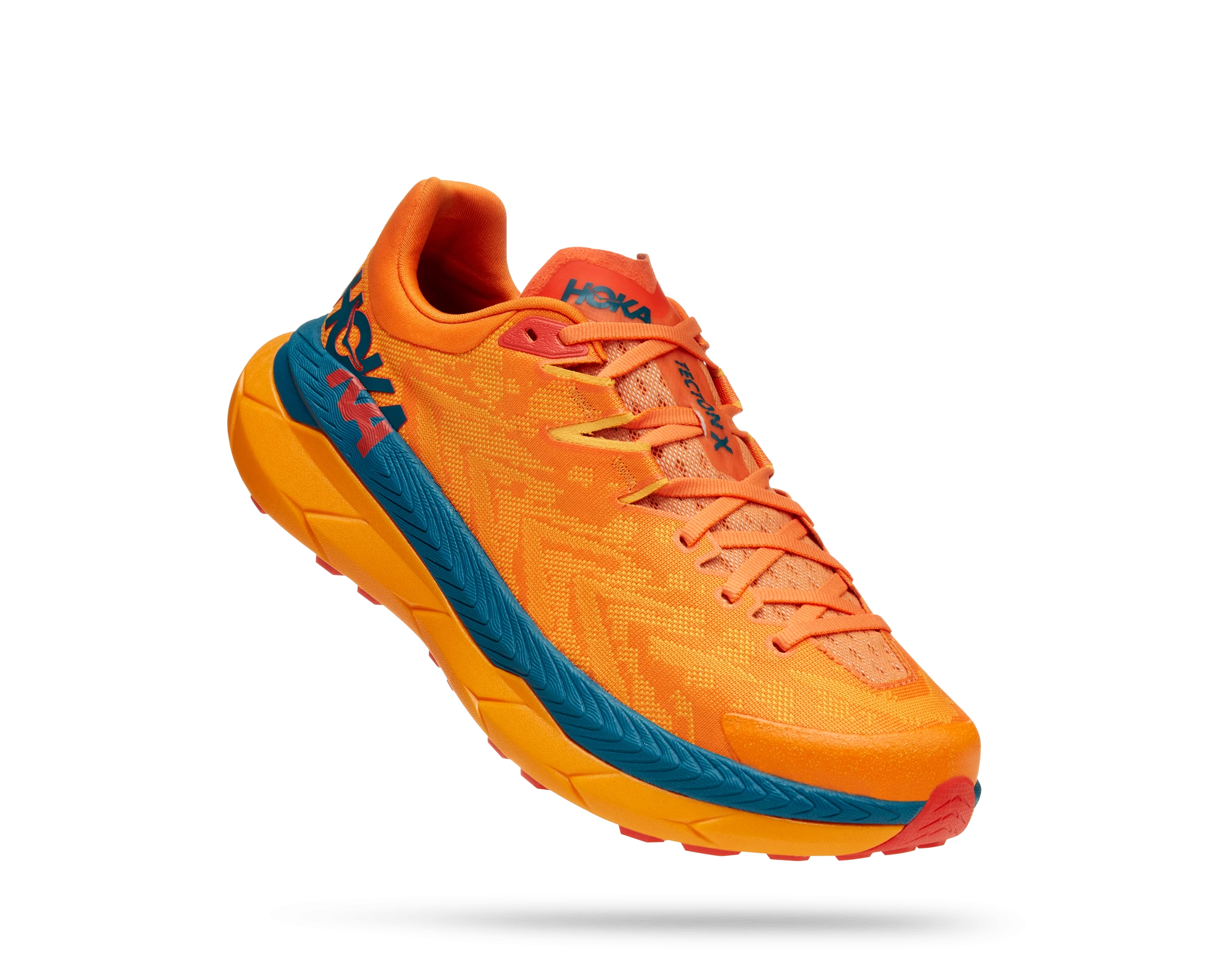 Hoka Men's Tecton X (PORY - Persimmon Orange/Radiant Yellow)