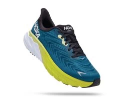 Hoka Men's Arahi 6 (BGBCR - Blue Graphite/Blue Coral)