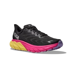 Hoka Women's Arahi 6 (BPYR - Black/Pink Yarrow) -Sports Shoes Store 1123195 BPYR 6