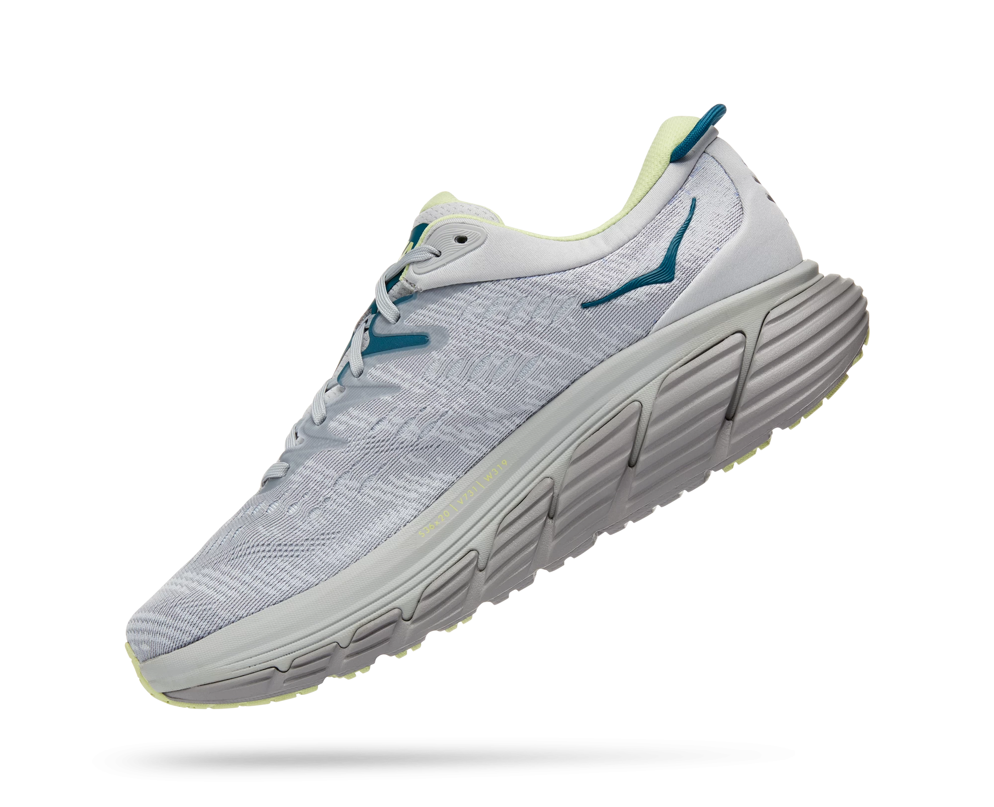 Hoka Men's Gaviota 4 WIDE (HMBT - Harbor Mist/Butterfly) 6 Hoka Men's Gaviota 4 WIDE (HMBT - Harbor Mist/Butterfly) - Image 4