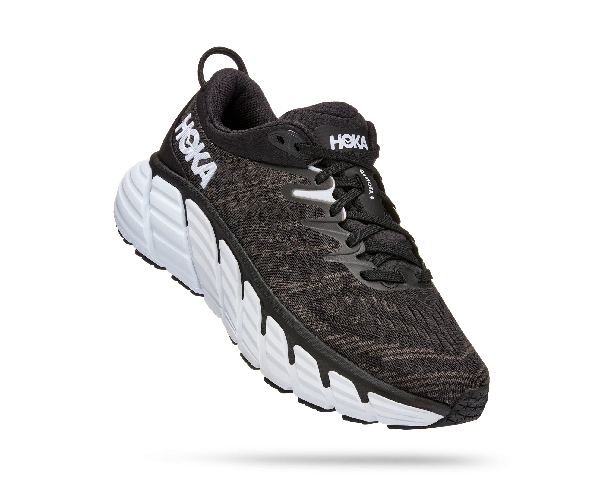 Hoka Women's Gaviota 4 D WIDE (BWHT - Black/White) 3 Hoka Women's Gaviota 4 D WIDE (BWHT - Black/White)