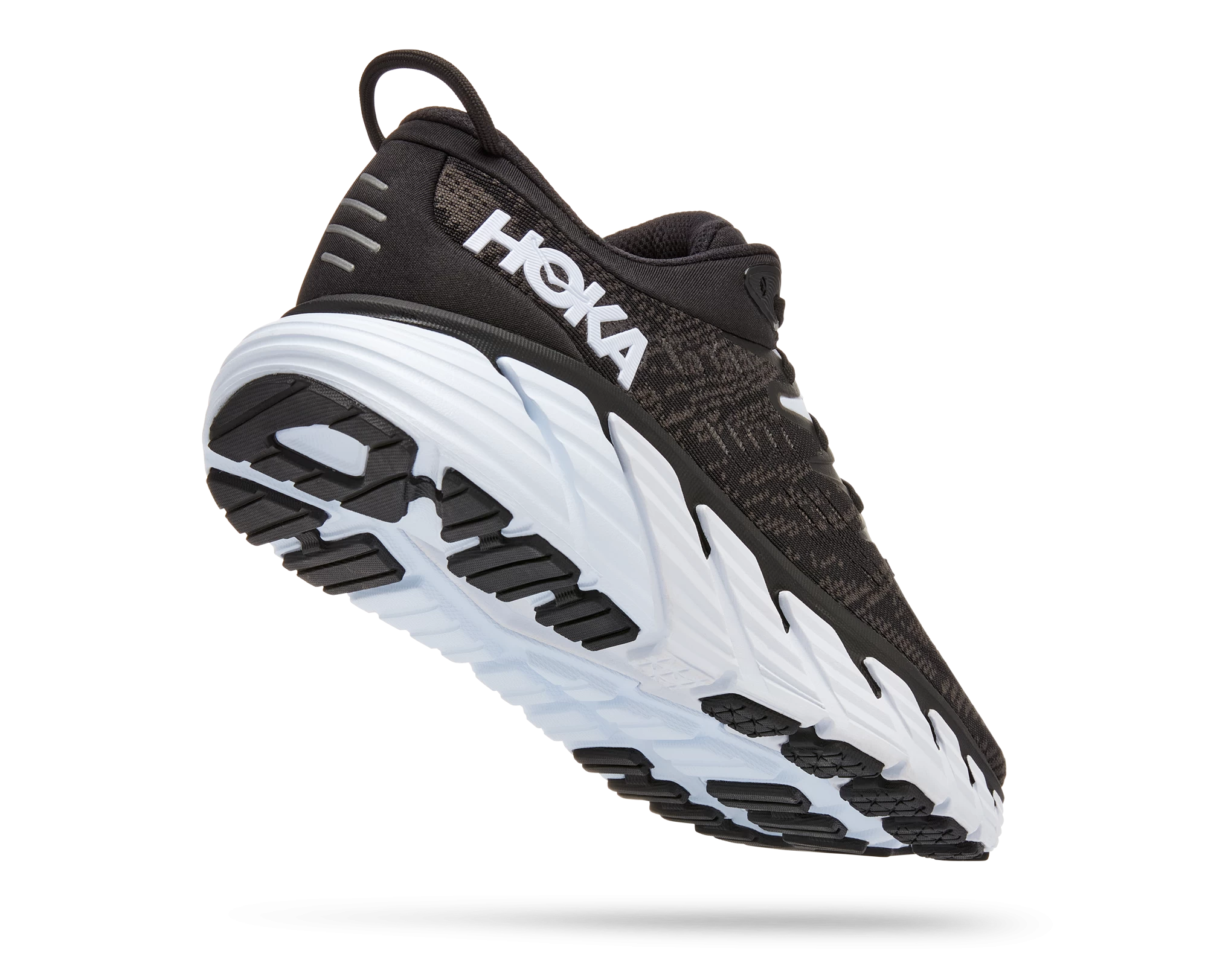 Hoka Women's Gaviota 4 D WIDE (BWHT - Black/White) 5 Hoka Women's Gaviota 4 D WIDE (BWHT - Black/White) - Image 3