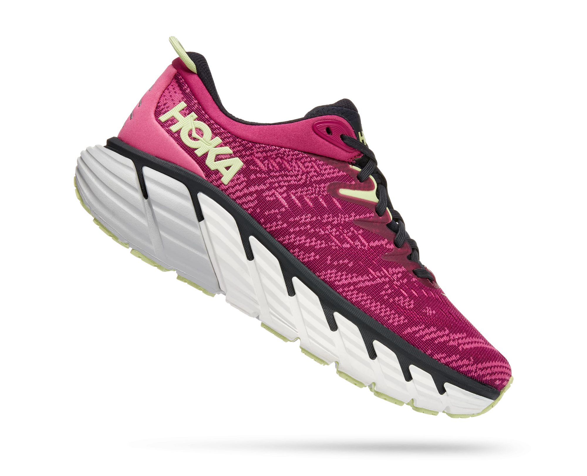 Hoka Women's Gaviota 4 (FFBG - Festival Fuchsia/Blue Graphite) 4 Hoka Women's Gaviota 4 (FFBG - Festival Fuchsia/Blue Graphite) - Image 2