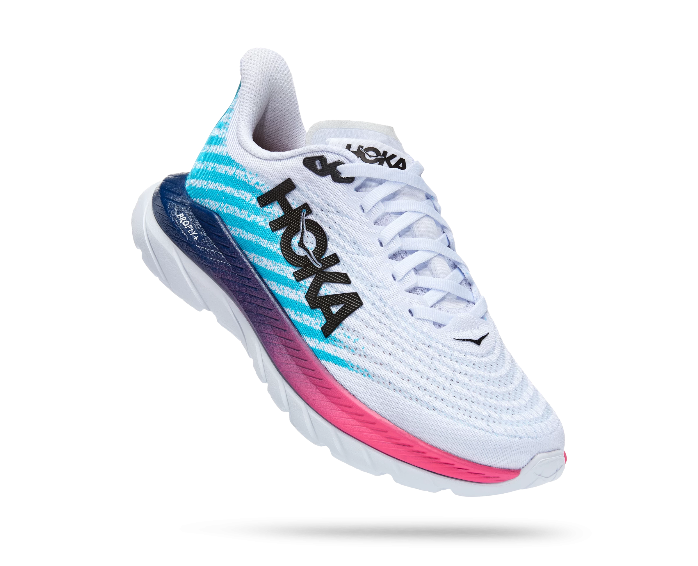 Hoka Women's Mach 5 (WSBB - White/Scuba Blue) 3 Hoka Women's Mach 5 (WSBB - White/Scuba Blue)