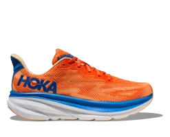Hoka Men's Clifton 9 (VOIM - Vibrant Orange/Impala)