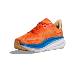 Hoka Men's Clifton 9 (VOIM - Vibrant Orange/Impala) -Sports Shoes Store 1127895 VOIM 3