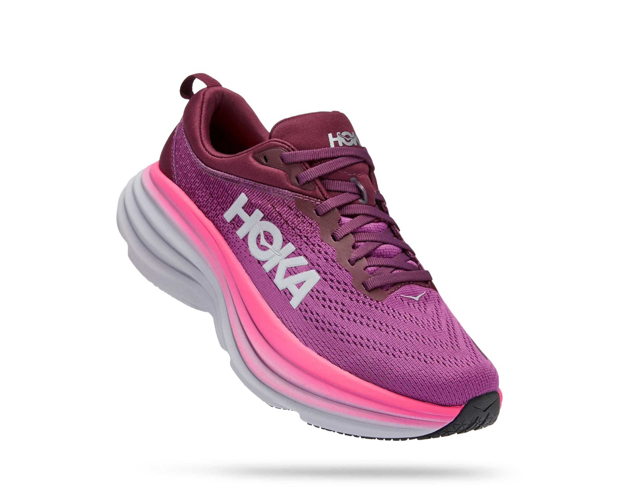 Hoka Women's Bondi 8 (BGWN - Beautyberry/Grape Wine) 3 Hoka Women's Bondi 8 (BGWN - Beautyberry/Grape Wine)
