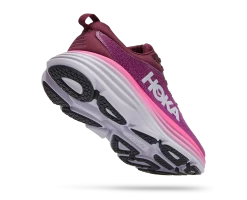 Hoka Women's Bondi 8 (BGWN - Beautyberry/Grape Wine) 10 Hoka Women's Bondi 8 (BGWN - Beautyberry/Grape Wine) -Sports Shoes Store 1127952 BGWN 3