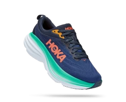 Hoka Women's Bondi 8 (OSBB - Outer Space/Bellwether Blue)