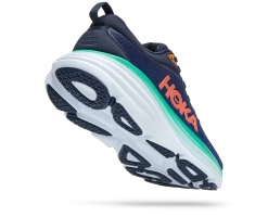 Hoka Women's Bondi 8 (OSBB - Outer Space/Bellwether Blue) -Sports Shoes Store 1127952 OSBB 3