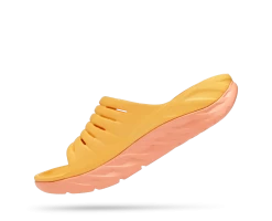 Hoka Unisex Ora Recovery Slide (AYSC - Amber Yellow/Shell Coral) -Sports Shoes Store 1134527 AYSC 4