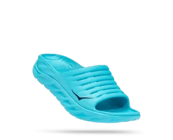 Hoka Unisex Ora Recovery Slide (SBBB - Scuba Blue/Bellwether)