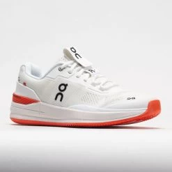 On Running On The Roger Pro Clay Men's White/Flame -Sports Shoes Store 117241 5