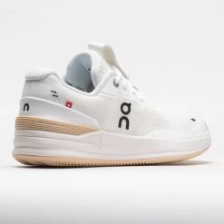 On Running On The Roger Pro Clay Women's White/Savannah -Sports Shoes Store 117243 6