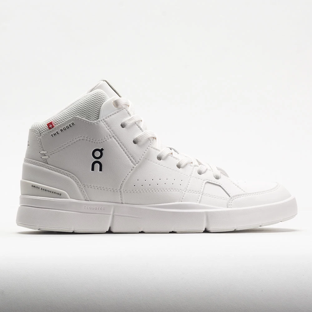 On Running On The Roger Clubhouse Mid Women's All White 3 On Running On The Roger Clubhouse Mid Women's All White