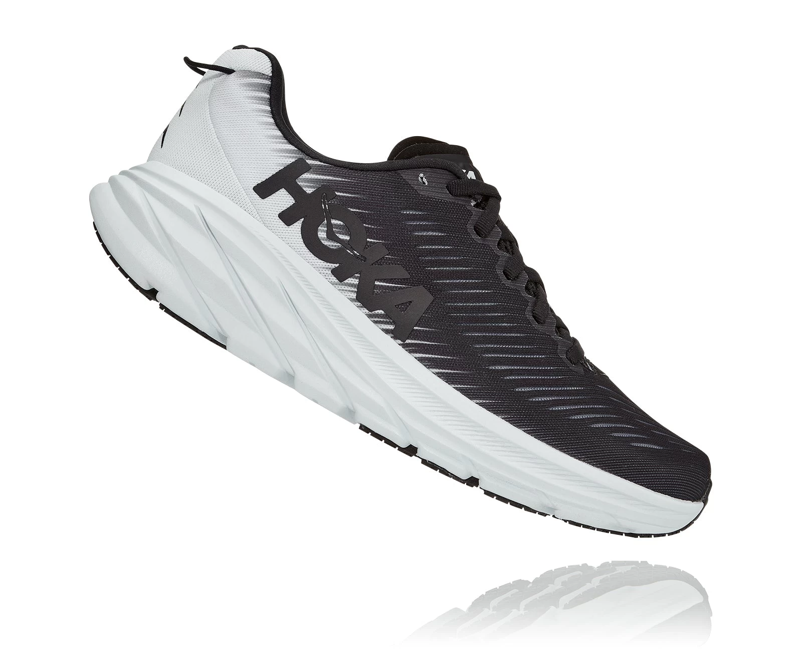 Hoka Women's Rincon 3 (BWHT - Black/White) 4 Hoka Women's Rincon 3 (BWHT - Black/White) - Image 2