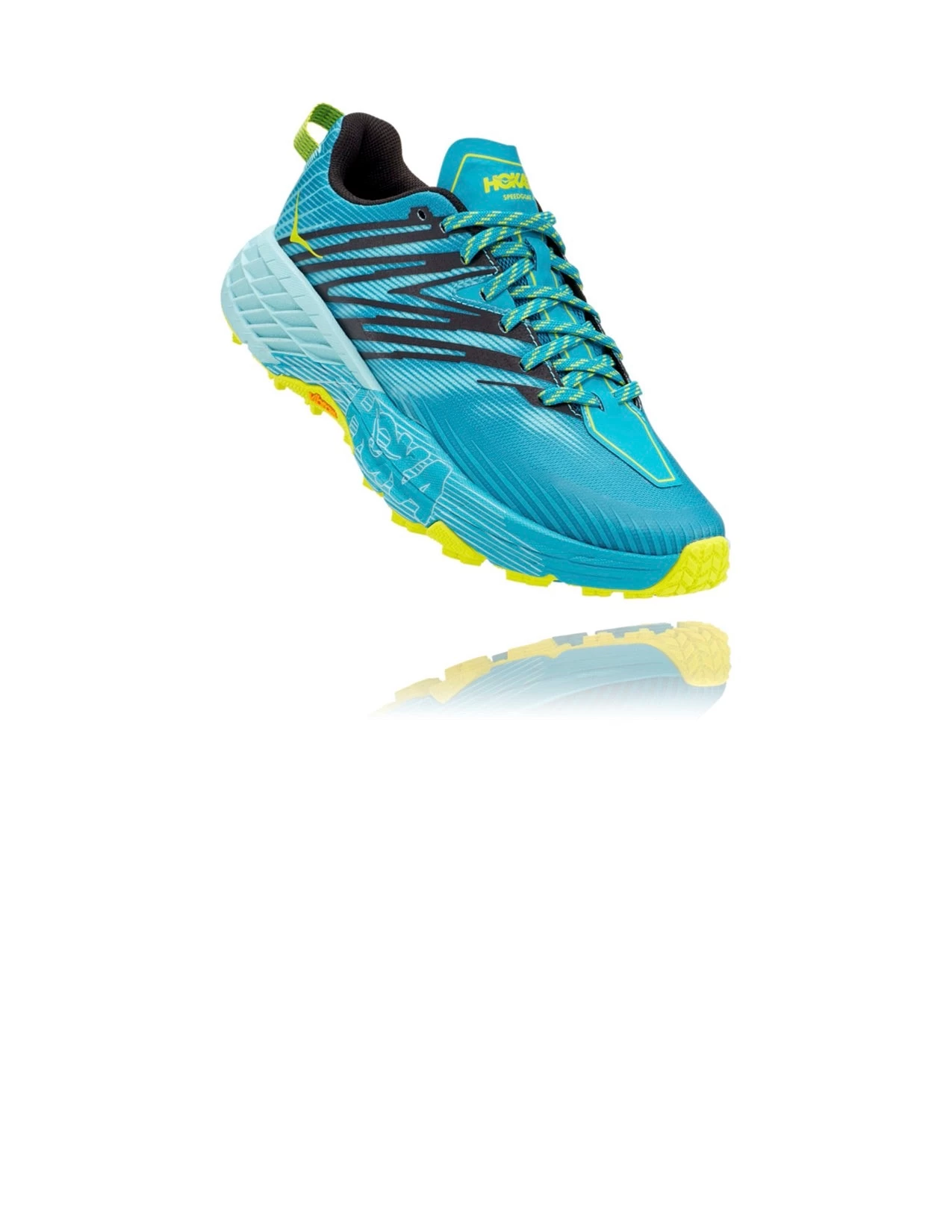 Hoka Women's Speedgoat 4 (CBAB - Capri Breeze/angel Blue) 3 Hoka Women's Speedgoat 4 (CBAB - Capri Breeze/angel Blue)