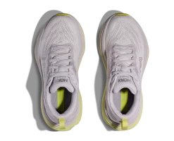 Hoka Women's Bondi 8 (NCLG - Nimbus Cloud/Luminary Green) -Sports Shoes Store svn89ja9vyryoohy2ivc